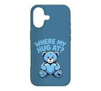 Custodia per iPhone 17 Where My Hug At Bear Holding Heart Kawaii Bear Valentines