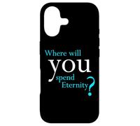 Custodia per iPhone 17 Where Will You Spend Eternity? Christian & Pastor Evangelism