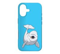 Custodia per iPhone 17 White Baby Whale Beluga White Whale Marine Mammifero Bambini