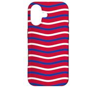 Custodia per iPhone 17 White Blue Red Netherlands Tricolor Dutch Language Pattern