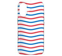 Custodia per iPhone 17 White Blue Red Russian Tricolor Slavic Patriotic Pattern