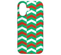 Custodia per iPhone 17 White Green Red Bulgaria Tricolor Vertical Sofia Pattern