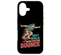 Custodia per iPhone 17 Why Walk When You Can Bounce Maestro del Pogo Stick