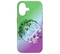 Custodia per iPhone 17 Wicked: For Good Oz Logo Floral and Vine