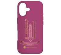 Custodia per iPhone 17 Wicked Movie Logo Glinda Pink And Gold Wand