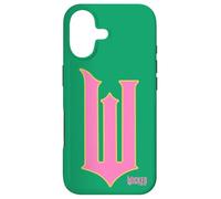 Custodia per iPhone 17 Wicked Movie W Logo Pink Goes Good With Green