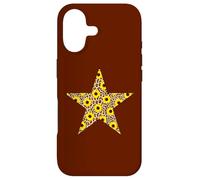 Custodia per iPhone 17 Wild & Bright - Stampa leopardata a forma di stella con girasole