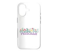 Custodia per iPhone 17 Wildflower Floral Priscilla Nome Festa della mamma Donne