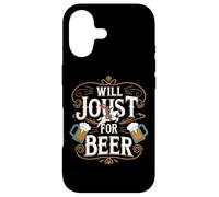 Custodia per iPhone 17 Will Joust per Beer Knight Umorismo medievale