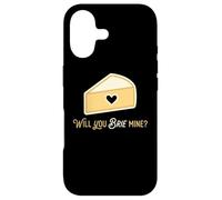 Custodia per iPhone 17 Will You Brie Mine Cheese Lover Antipasto di prodotti lattiero-caseari