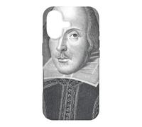 Custodia per iPhone 17 William Shakespeare Ritratto Teatro Scrittore Storico