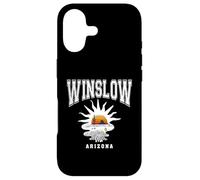 Custodia per iPhone 17 Winslow Arizona Alba Nel Deserto Vintage Stile Atletico