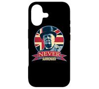 Custodia per iPhone 17 Winston Churchill non si arrende mai