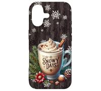 Custodia per iPhone 17 Winter Vibes For Snowy Days And Xmas Aesthetic Snowflake