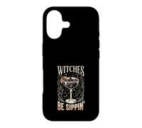 Custodia per iPhone 17 Witches Be Sippin Halloween Cocktail Strega Party