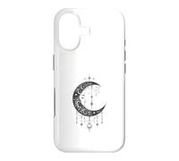 Custodia per iPhone 17 Witchy Crescent Moon Gothic Celestial Lunar Design
