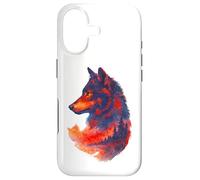 Custodia per iPhone 17 Wolfskopf Wolfssilhouette lupi montagne avventura natura lupo