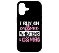 Custodia per iPhone 17 Womens Caffiene & Words Wheaten Terrier Dog Lover