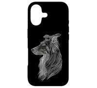 Custodia per iPhone 17 Womens Girls Beautiful Art Border Collie Lover