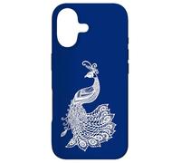 Custodia per iPhone 17 Womens & Girls Beautiful Mandala Art Bird Peacock Lover