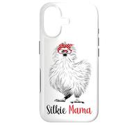 Custodia per iPhone 17 Womens Girls Funny Silkie Chicken Mom Mama Lover