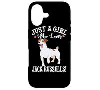 Custodia per iPhone 17 Womens Just A Girl Who Loves Jack Russell Terriers Lover