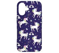 Custodia per iPhone 17 Womens Kids Girls Pretty Unicorn Pattern