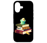 Custodia per iPhone 17 Womens Kids Girls Reading Books Happy Parakeet Lover