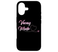 Custodia per iPhone 17 Women's Vacay Mode Travel & Vacation Cute Graphic Quote