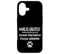 Custodia per iPhone 17 Worlds Greatest Tedesco Capelli Corti Puntatore Nonna Cane Zampa