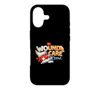 Custodia per iPhone 17 Wound Care Crew Leopard Nursing Ferita Ostomia Infermiera WCN RN
