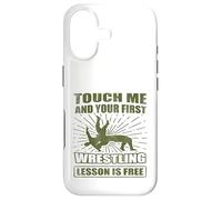 Custodia per iPhone 17 Wrestler Touch Me Prima Lezione di Wrestling Wrestling Gratis