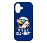 Custodia per iPhone 17 WTF is a Kilometer 4th of July US Flag USA Eagle America