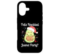 Custodia per iPhone 17 Xmas Feliz Navidad Juana Party Avocado Messicano Natale
