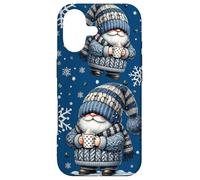 Custodia per iPhone 17 Xmas Gnome For Coffee Lovers With Hot Cocoa Mug For Winter
