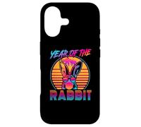 Custodia per iPhone 17 Year Of The Rabbit Retro Vintage 80s Funny Bunny Lover