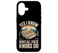 Custodia per iPhone 17 Yes I Know What All These Knobs Do Tech Audio Sound -