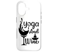 Custodia per iPhone 17 Yoga E Meditazione Vino Posa Wine Lover Relax
