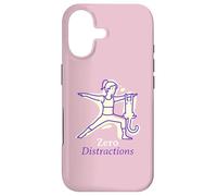 Custodia per iPhone 17 Yoga Pose Cat Lover Illustration | Zero Distractions