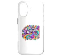Custodia per iPhone 17 You Are Unstoppable Abstract Motivational Citazione - S35
