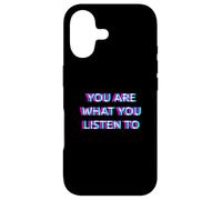 Custodia per iPhone 17 You Are What You Listen To Music Festival EDM Rave 90s Raver