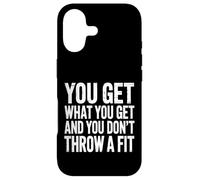 Custodia per iPhone 17 You Get What You Get And You Don't Throw A Fit |-