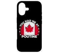 Custodia per iPhone 17 You Had Me At Poutine Canadian Fries Canada Flag Home Pride