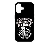Custodia per iPhone 17 You Know What Hurts My Back Mal di schiena per adulti