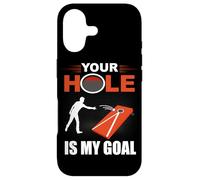 Custodia per iPhone 17 Your Hole Is My Goal - Pouf da lanciare