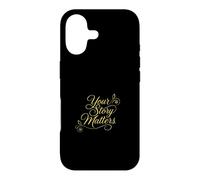 Custodia per iPhone 17 Your Story Matters Diario motivazionale sulla salute mentale