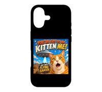 Custodia per iPhone 17 You've Got To Be Kitten Me Funny Cat UFO Flying Saucer