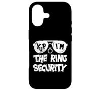 Custodia per iPhone 17 Yup I'm The Ring Bearer Wedding Security per ragazze, ragazzi e bambini, divertimento