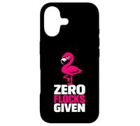 Custodia per iPhone 17 Zero Flocks Given fenicottero umorismo sarcastico