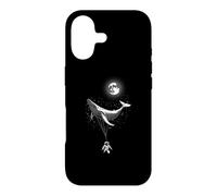 Custodia per iPhone 17 Zero Gravity Sea - Balena che tiene astronauta Space Moon Stars